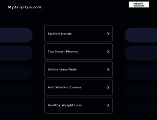 mydailystyle.com screenshot