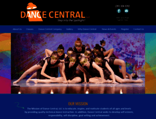 mydancecentral.com screenshot