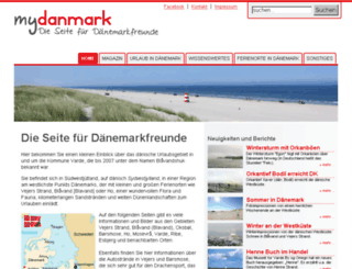mydanmark.de screenshot