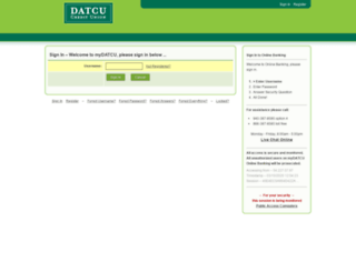 mydatcu.org screenshot