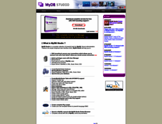 mydb-studio.com screenshot