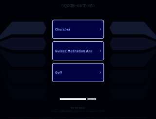 myddle-earth.info screenshot