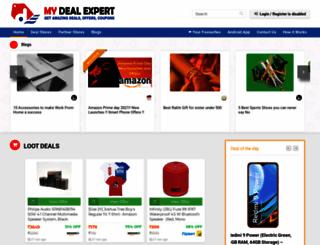 mydealexpert.com screenshot