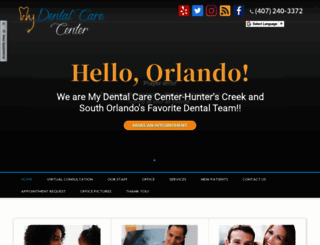 mydentalcarecenter.com screenshot