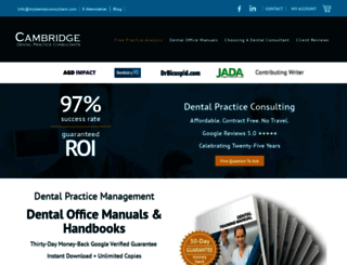 mydentalconsultant.com screenshot