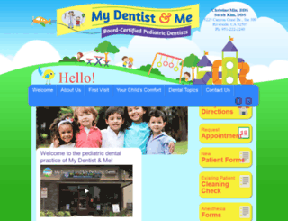 mydentistandme.com screenshot
