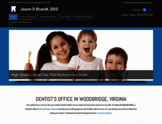 mydentistwoodbridge.com screenshot