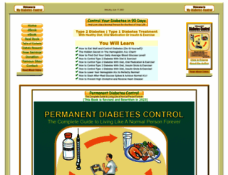 mydiabetescontrol.com screenshot