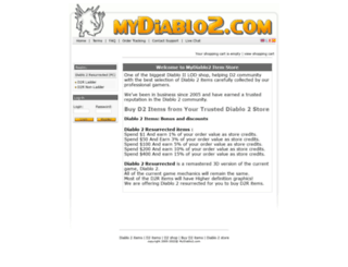 mydiablo2.com screenshot
