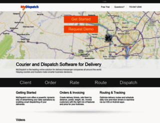 mydispatch.com screenshot
