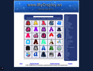 mydisplay.ws screenshot