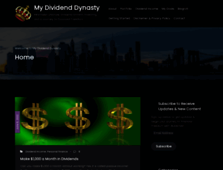 mydividenddynasty.com screenshot