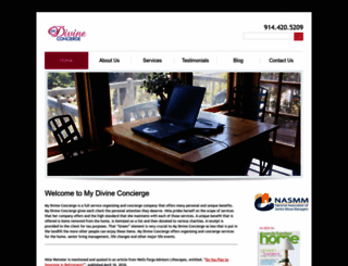 mydivineconcierge.com screenshot