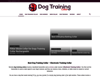 mydogtrainingcollar.com screenshot