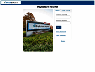 mydoylestown.dh.org screenshot