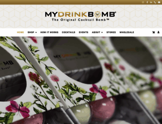mydrinkbomb.com screenshot