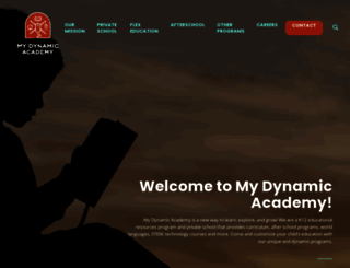 mydynamicacademy.com screenshot