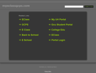 myeclassgcps.com screenshot