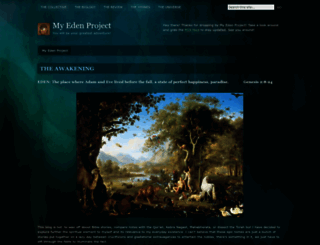 myedenproject.wordpress.com screenshot