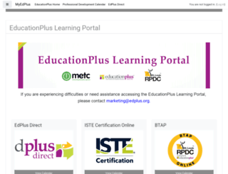 myedplus.org screenshot