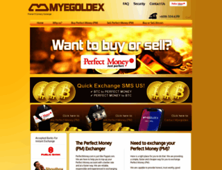 myegoldex.com screenshot