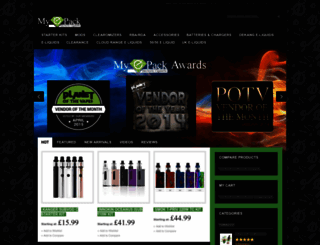 myepack.co.uk screenshot