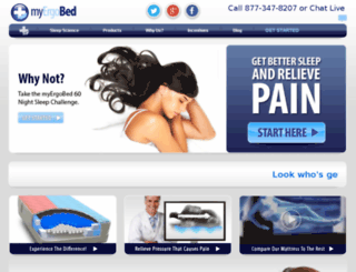 myergobed.com screenshot