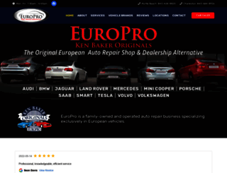 myeuropro.com screenshot