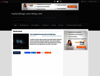 myfactblogs.over-blog.com screenshot