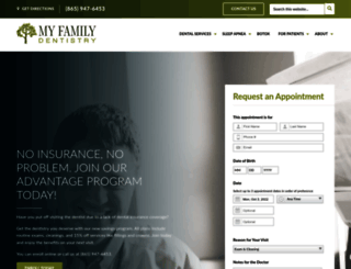 myfamilydentistry.com screenshot