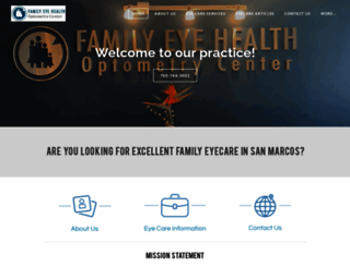 myfamilyeyehealth.com screenshot