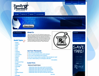 myfamilypharmacy.com screenshot