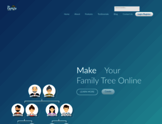 myfamilyroot.com screenshot