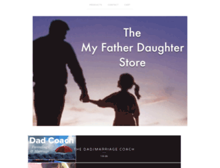 myfatherdaughterstore.bigcartel.com screenshot