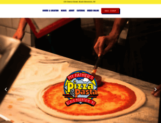 myfatherspizza.com screenshot