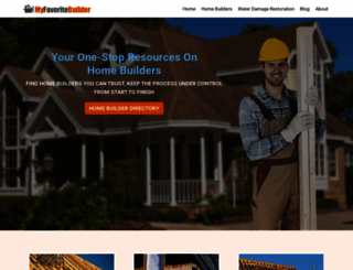 myfavoritebuilder.com screenshot