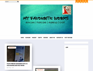 myfavouriteworks.com screenshot
