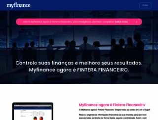 myfinance.com.br screenshot