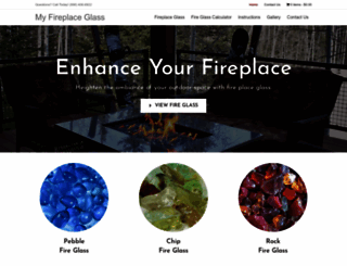 myfireplaceglass.com screenshot