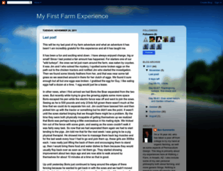 myfirstfarmexperience.blogspot.com screenshot