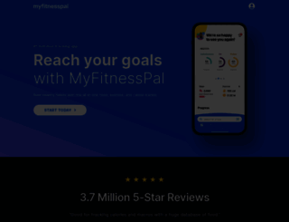myfitnesspal.com screenshot