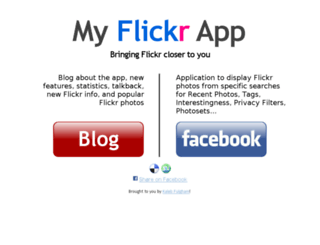 myflickrapp.com screenshot