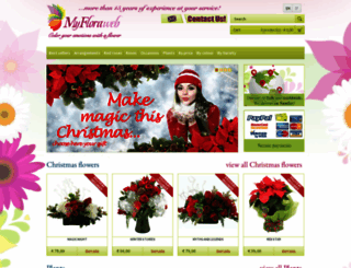 myfloraweb.com screenshot