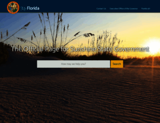 myflorida.gov screenshot