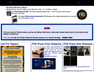 myfloridahistory.org screenshot