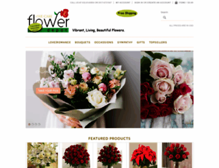 myflowerdepot.com screenshot