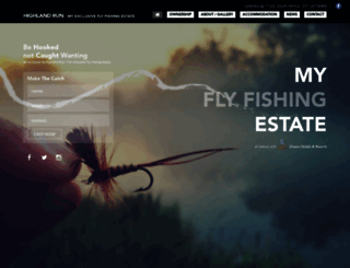 myflyfishingestate.co.za screenshot