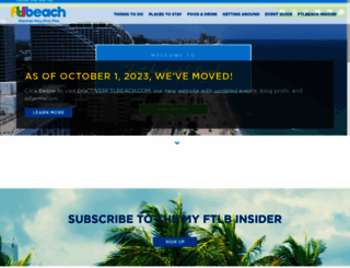 myfortlauderdalebeach.com screenshot