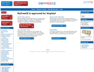 myfreece.com screenshot