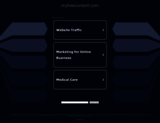 myfreecontent.com screenshot
